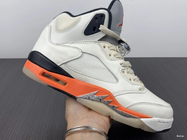 Bmlin 5 DC1060-100 Orange Jordan Total Retro 0818